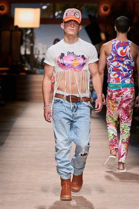 Dsquared2 Spring 2024 Preppy Goes Sensual