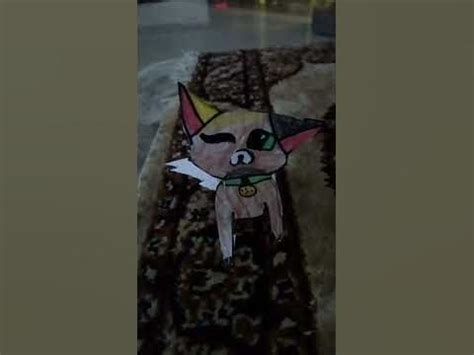 Новый бумажный питомец. Пишите в комментариях что ему ещё сделать ...