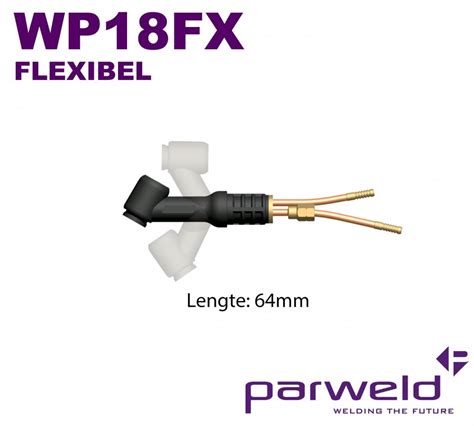 TOORTSLICHAAM 64MM - WP18FLEX - Hoofdimporteur Parweld Benelux