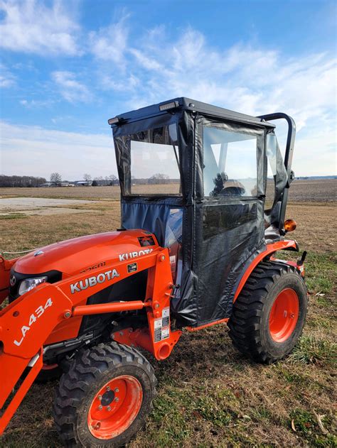 Hardtop Cab Enclosure For Kubota B2301 And B2601 Tractors