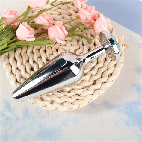 Custom Text Butt Plug Jeweled Butt Plug Smooth Stainless Steel Anal Plug Anal Butt Plug Mature