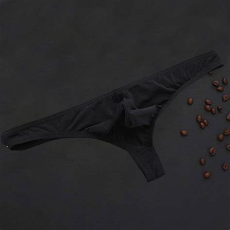 Djdljwcj Mens Bikini Briefs Transparent Thin Briefs Underwear For Men Breathable Underpant