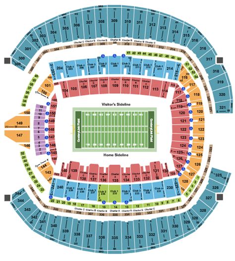Seattle Seahawks Seating Chart | Lumen Field | ProFootballTickets.com