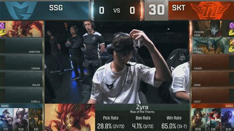 Skt Vs Ssg World Championship Finals Youtube