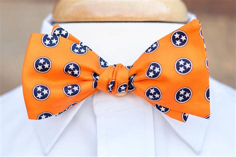 Tennessee State Flag Tristar Bow Ties by Volunteer Traditions