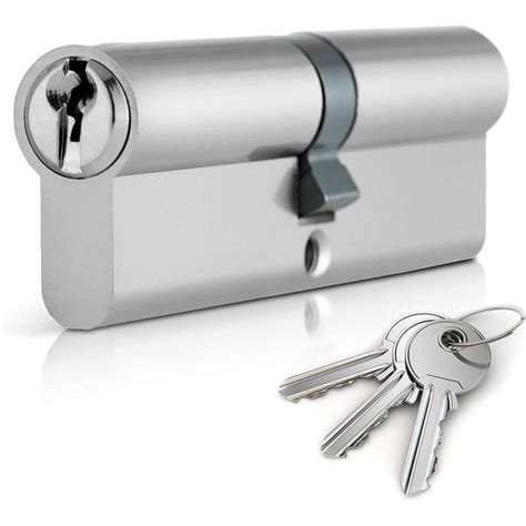 Xfort Serrure Cylindre Euro Chrome Mm Serrure De Porte