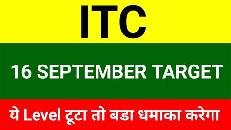 Itc Share September Target Itc Share Latest News Itc Share News