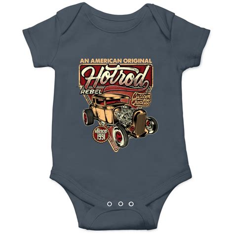 Gal Hotrods Onesies Vintage Hot Rod Speed And Power Sold By Xenophobic Myrna SKU 4256510