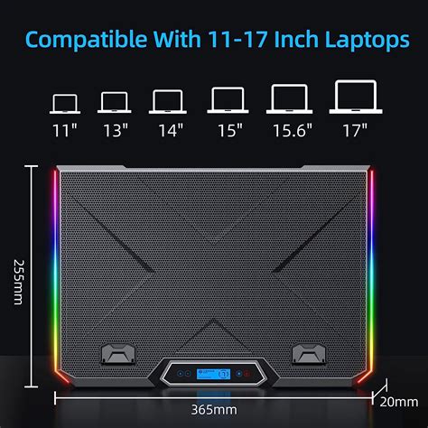 Buy Ice Coorel Gaming Laptop Cooling Cooler Pad With Cooling Fans