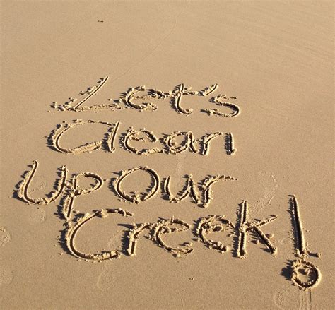 Let's Clean up our Creeks