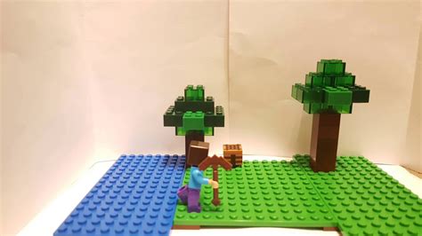 Лего Майнкрафт : Выживание. Часть 1. ( Lego Minecraft : Survival . Part ...