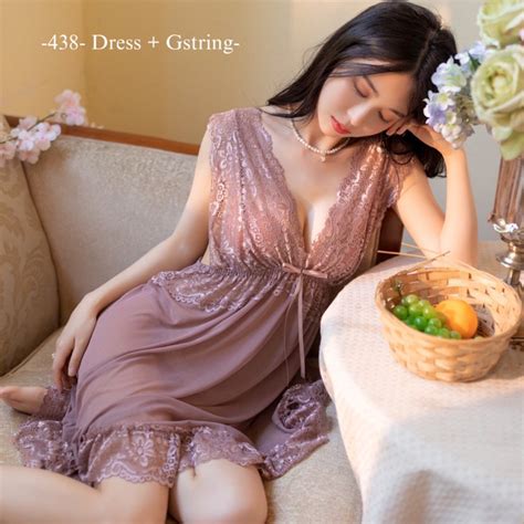 Jual Crystal Lingerie Sexy Jumbo Baju Tidur Sexy Lingerie Bigsize Wanita Shopee Indonesia