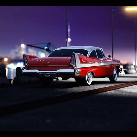 Christine | 1958 Plymouth Fury | CGI on Behance