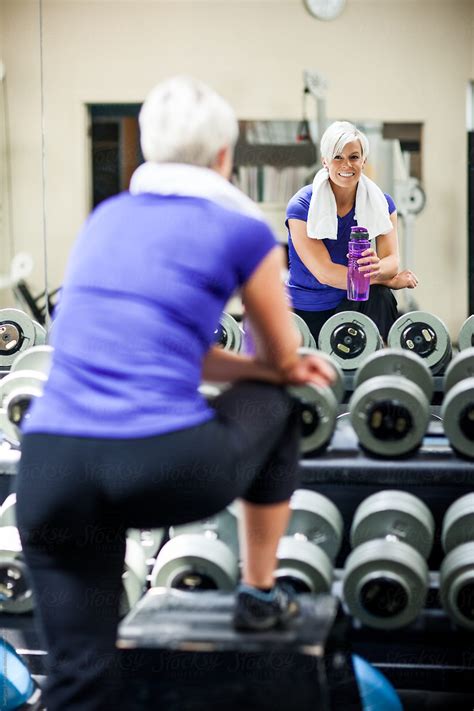 Woman Resting After Exercise By Stocksy Contributor Take A Pix Media