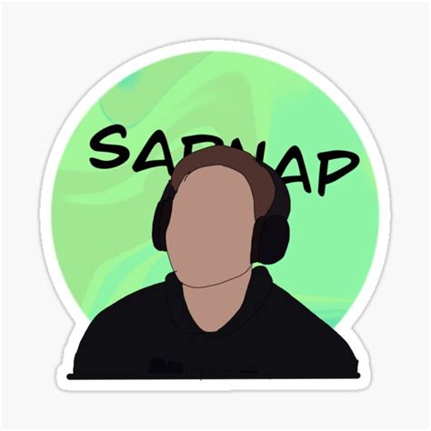 Sapnap Sticker For Sale By Epicstuff Redbubble