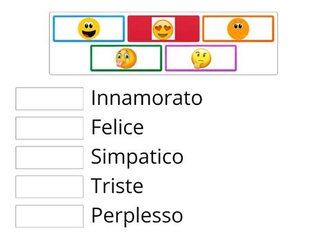 Riconoscere Le Emozioni Match Up