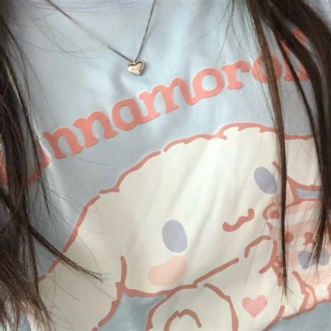 Cute Loose Cinnamoroll T Shirt Kuru Store