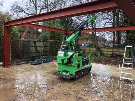 Steel Beam Portal Frame Installation In Farnham Ultimate Steel Beam