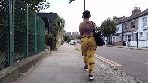 Candid HUGE ASS British Caught