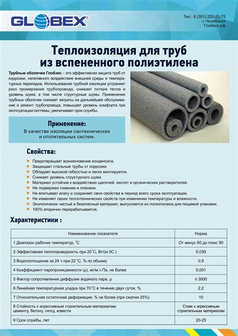 Утеплитель теплоизоляция для труб из вспененного полиэтилена