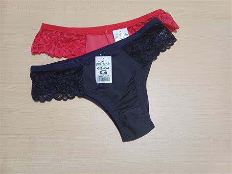 Kit C Calcinhas Eleg Ncia Lingerie Feminina Multimarcas Nunca Usado Enjoei