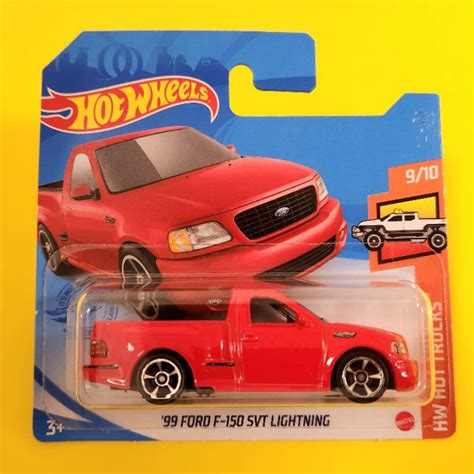 Hot Wheels Ford F Svt Lightning Lacrado Shopee Brasil