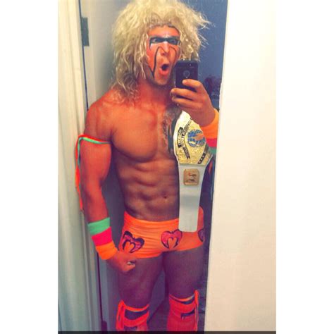 Ultimate Warrior Fancy Dress Costume WWE Ultimate Warrior Costume