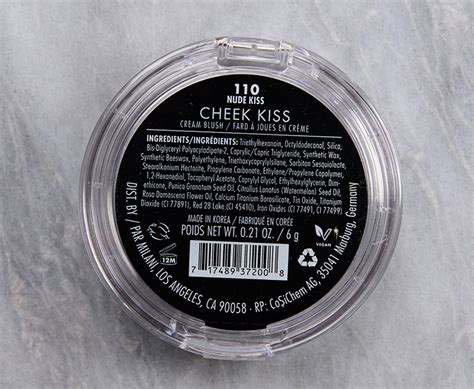 Milani Nude Kiss Cheek Kiss Cream Blush Review Swatches FRE MANTLE BEAUTICAN YOUR BEAUTY