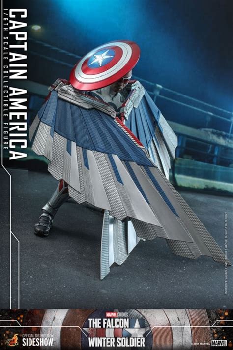Sam Wilson como el nuevo Capitán América es la próxima figura de Hot Toys que no te puedes perder