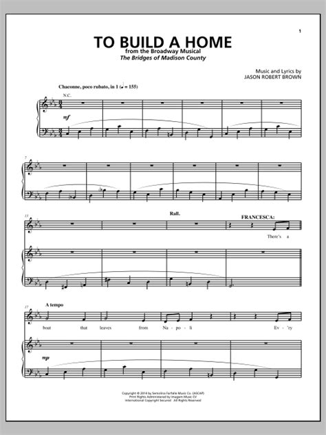 how to play to build a home on piano