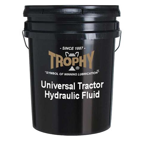 TROPHY Universal Tractor Hydraulic Fluid 5 Gallon Pail Comolube