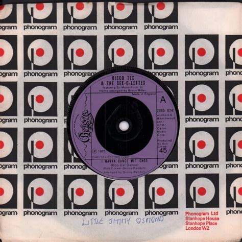 I Wanna Dance Wit Choo Disco Tex And The Sex O Lettes By Disco Tex His Sex O Lettes