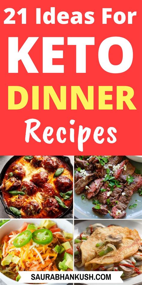 21 Keto Dinner Recipes Ideas For Low Carb Lovers Keto Dinner Diet