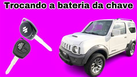 Como Trocar A Bateria Da Chave Do Jimny DDB Cap 258 YouTube