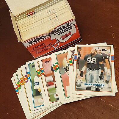 1989 Topps Football Cards Complete Your Set Choose A Card EBay