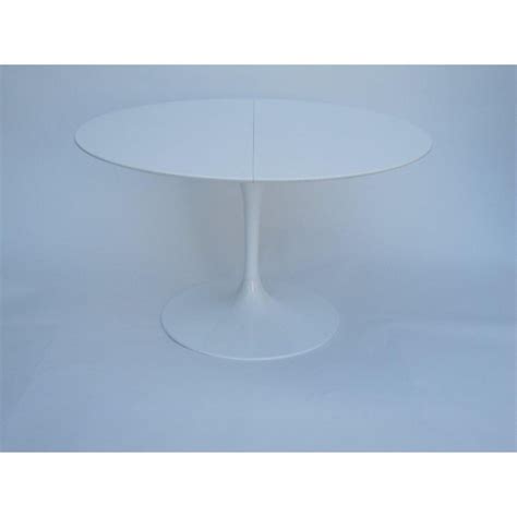 Cm Table Tulip Extensible Lamin Liquide Ronde