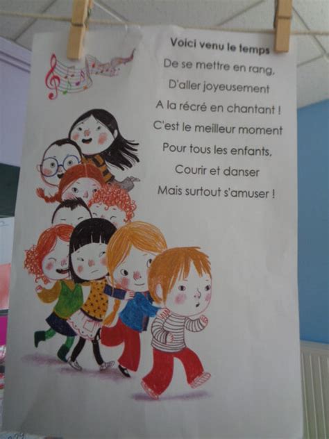 comptines chansons pour la rentrée mamaternelle86