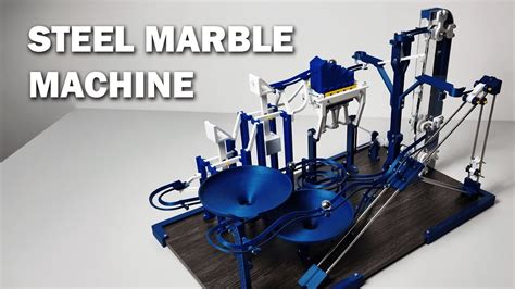 3d Printed Steel Marble Machine Youtube