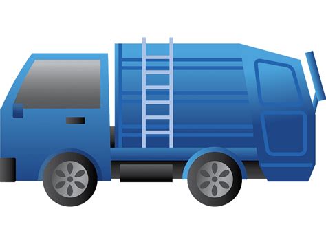 Cartoon Garbage Truck Clipart Png - ClipartLib