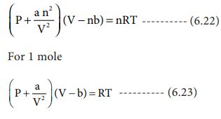 Derivation Of Critical Constants From Van Der Waals Constant