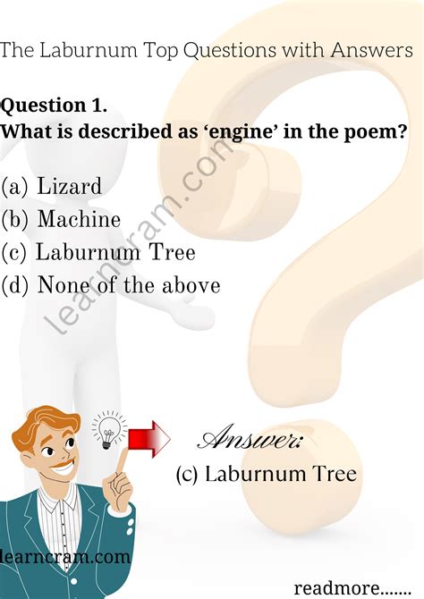 The Laburnum Top Questions And Answers 1