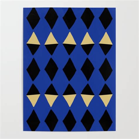 Maori Blue Poster By Anutu Studio Design Society6