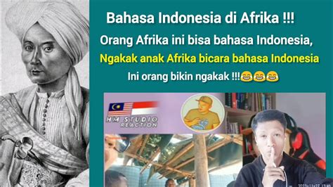 Reaksi Orang Malaysia Melihat Orang Afrika Bicara Bahasa Indonesia