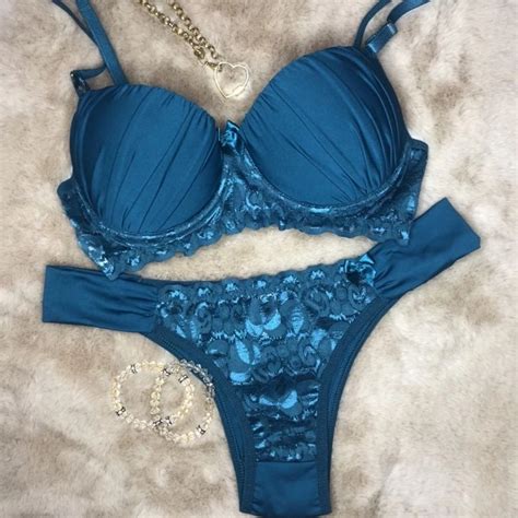 Conjunto Lingerie Calcinha E Suti Bojo Franzido E Pala Shopee Brasil