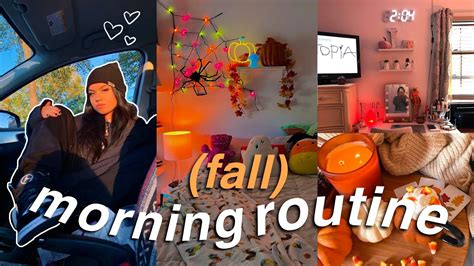 My Real Fall Morning Routine 2022 Realistic Cozy Productive