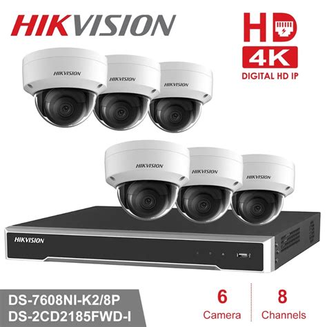 Hikvision 8CH CCTV Surveillance Kit 8MP Security Camera System 8CH POE