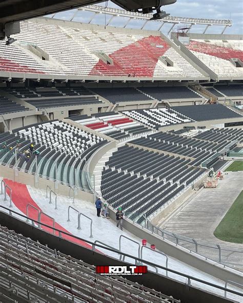 River Desde La Tribuna On Twitter El Avance De Las Obras En El M S