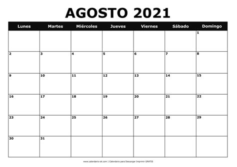 Calendario Agosto 2021 Para Imprimir Pdf Calendario Mayo A Agosto