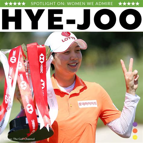 AKA Big Eyes Hyo Joo Kim Is A Korean Golfer Who Starred As An Amateur And Went On To Win A