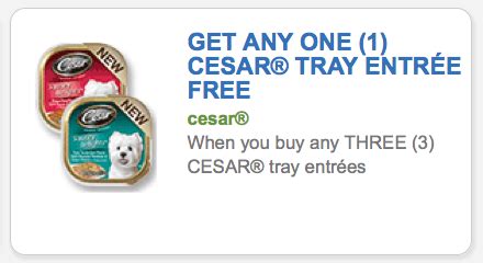 Cesar Dog Food Coupon – BOGO FREE + Deals! | Living Rich With Coupons®